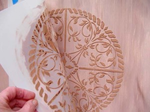 How to stencil using plaster of Paris  Plaster crafts, Diy plaster, Paris  crafts