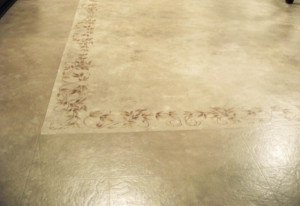How to paint linoleum floors