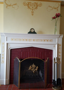 stenciled_fireplace