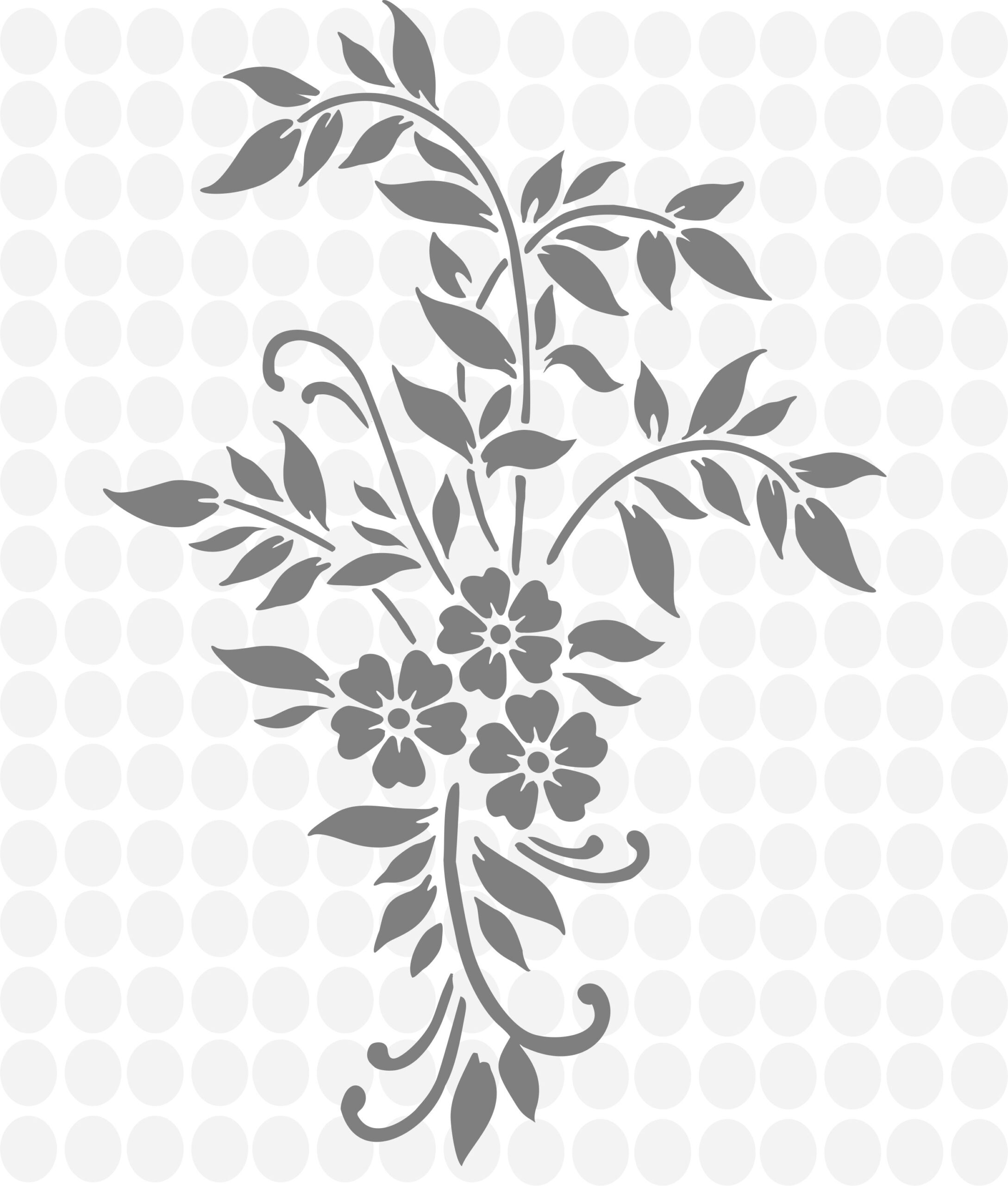 Floral Stencil
