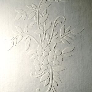 Plaster Stencil Genesis Floral – Walls Stencils, Plaster Stencils ...