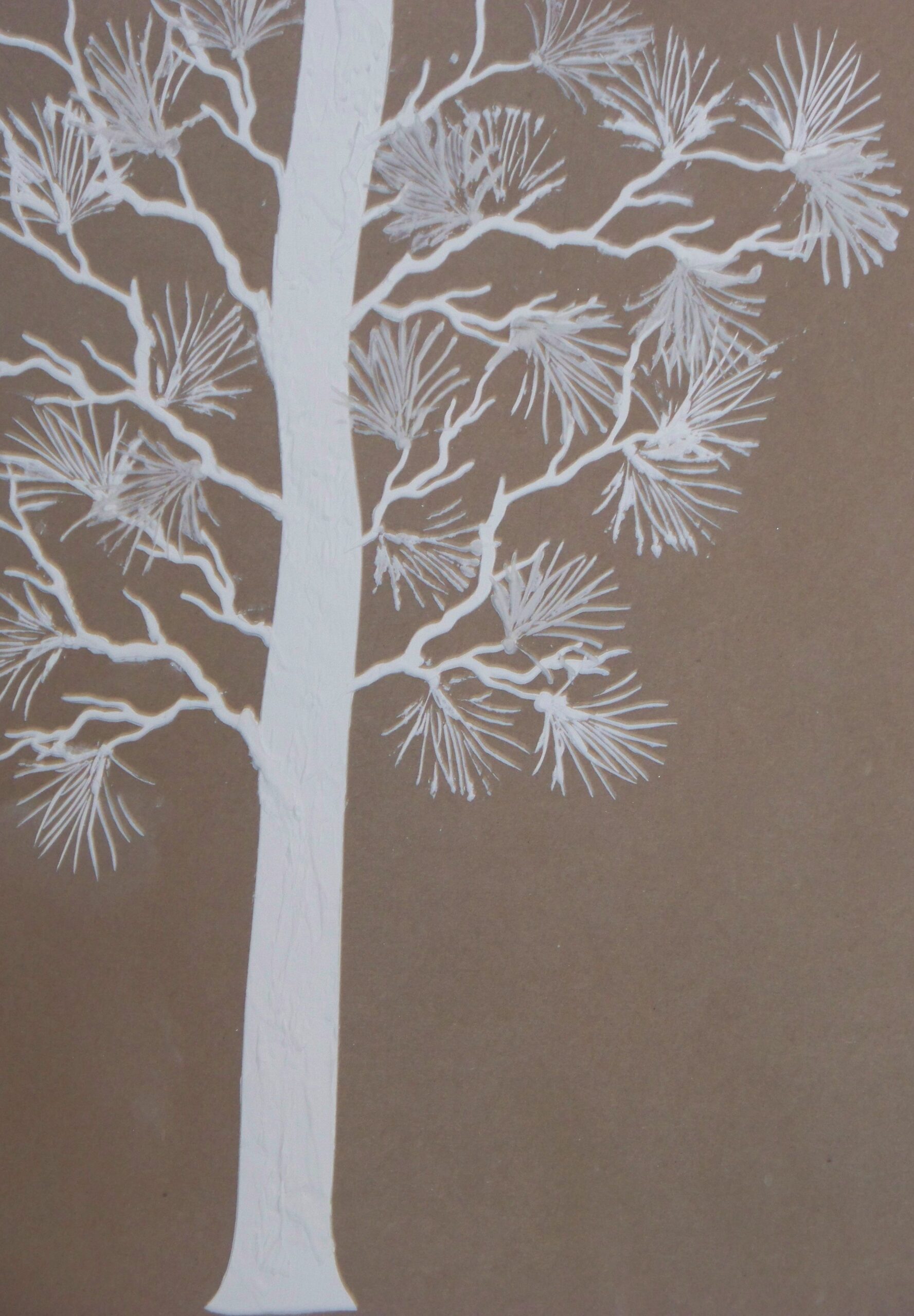 Plaster Stencil Life Sized Pine Tree - Walls Stencils, Plaster Stencils,  Painting Stencils