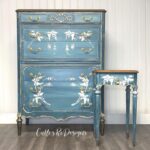 Create beautiful furniture with plaster stencils